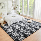 Litanika 4x6 Fluffy Shag Faux Fur Area Rug - Image 3