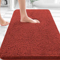 OLANLY Bathroom Rugs 30x18, Extra Soft Absorbent Chenille Bath Rugs, Rubber by OLANLY