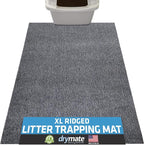 Drymate Cat Litter Box Mat, Litter Trapping Mat, Waterproof, Urine-Proof by Drymate