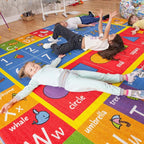 KC Cubs: Educational Rug: ABC Alphabet, Numbers & Shapes - Image 3