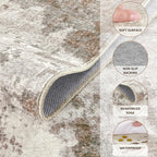 UERMEI 4x6 Area Rug Living Room Rugs - Image 5