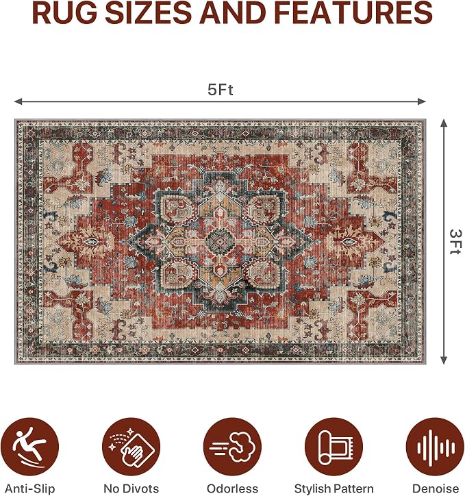 36"x60" Office Chair Mat for Hardwood Tile Floor, Under Desk Carpet Protector - Image 9