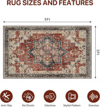 36"x60" Office Chair Mat for Hardwood Tile Floor, Under Desk Carpet Protector - Image 9