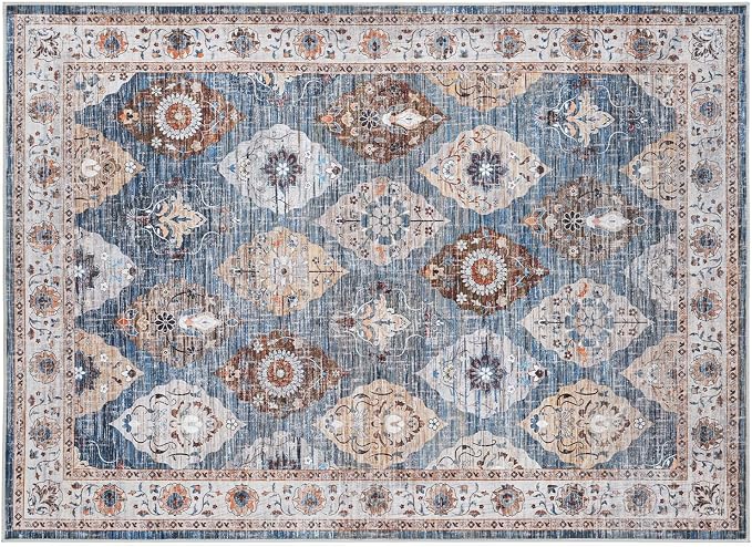HOOBRO 5 x 7 Area Rugs Washable, Living Room Rugs, Non-Slip Rug Stain Resistant by HOOBRO
