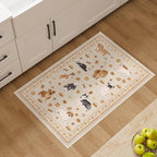 DUKINO 2x3 Entryway Rug, Washable Small Door Mat Indoor Entance Lightweight - Image 6