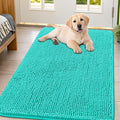 Smiry Dog Door Mat for Muddy Paws 44x32, Absorbent Dirt Trapper, Non-Slip by Smiry