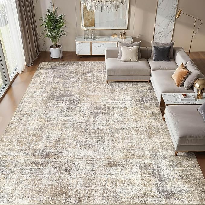 cotiled Washable 7x9 Area Rug for Living Room by COTILED
