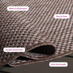 SAFAVIEH Washable Rug Outdoor Courtyard Collection - Image 11