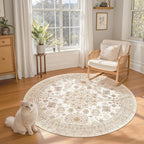 zesthome Washable Round Area Rugs - Image 3