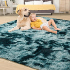Tepook Fluffy Large Rugs for Living Room, Area Rug 6x9 Soft Carpet for Bedroom - Image 4
