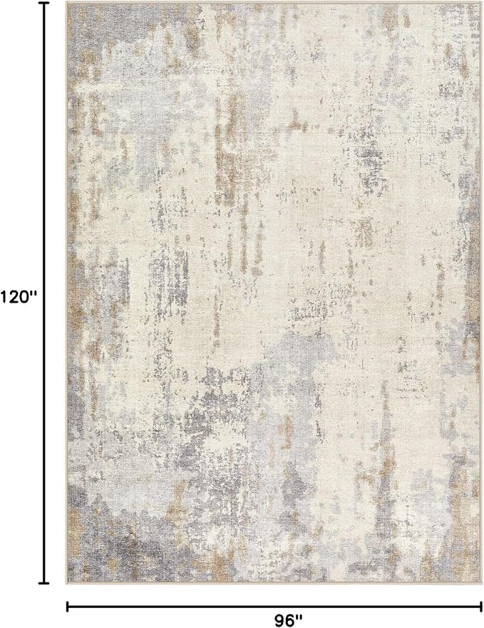 UERMEI 8x10 Washable Area Rug - Image 2