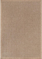 CAMILSON Easy Jute Rug 4x6, Indoor Outdoor Natural Color Fiber Area Rugs - Image 3