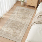 Madane 2x4 Washable Rugs for Entryway, Low Pile Non-Slip Area Rug Kitchen Door - Image 4