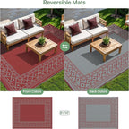 GENIMO Outdoor Rug Waterproof 8'x10' - Image 4
