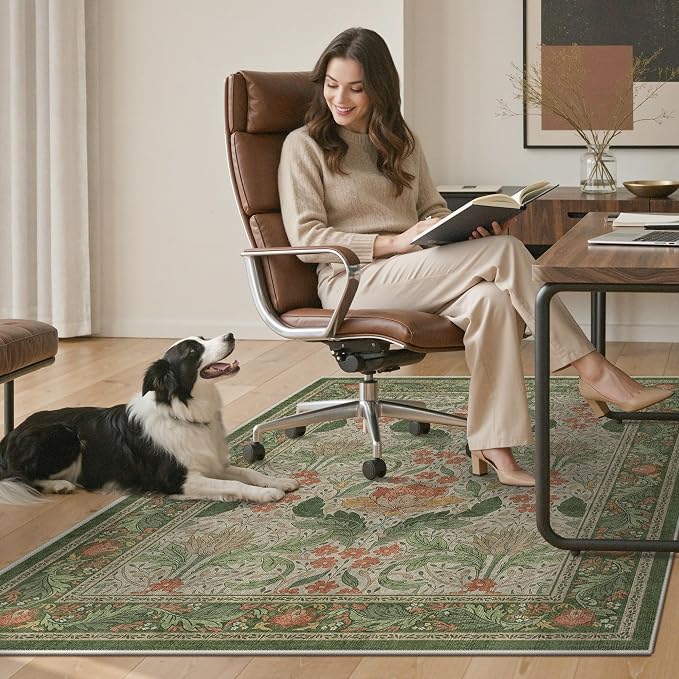 48"x72" Office Chair Mat for Hardwood Tile Floor, Under Desk Carpet Protector - Image 7