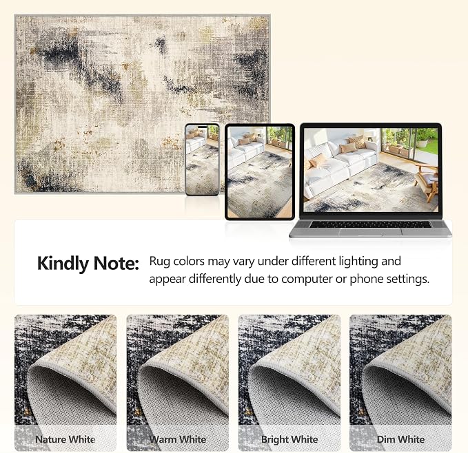 4x6 Washable Area Rugs - Image 6