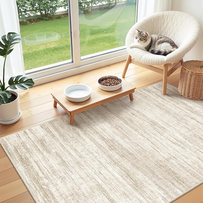 3x4 Washable Area Rug for Entryway, Soft Kitchen Rugs Non Slip for Dining Room - Image 4