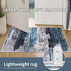 Ciicool Modern Abstract Area Rug 2x3 Washable Small Entryway Rug, Non-Slip Low - Image 6