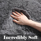 ONASAR Grey 6x9 Area Rugs for Living Room, Ultra Soft Plush Big Indoor Floor - Image 2