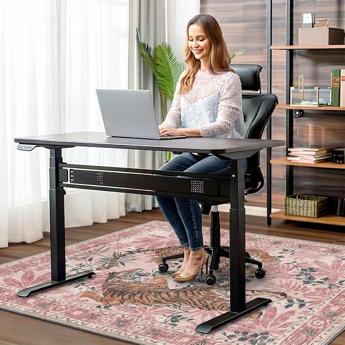 36"x48" Office Chair Mat for Hardwood Tile Floor, Under Desk Carpet Protector - Image 2
