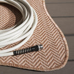 SAFAVIEH Outdoor Square Rug 5'3" - Image 5