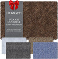 Premium Microfiber Indoor Door Mat – 20"x30" Washable Entry Mat, Waterproof by RugMast