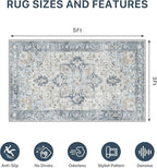 36"x60" Office Chair Mat for Hardwood Tile Floor, Under Desk Carpet Protector - Image 9