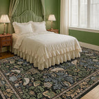 Hazo Haus Dark Living Room Rug 8x10 - Image 6