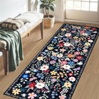 Runner Rug for Entryway: 2.6x8 Kitchen Rugs Non Slip Washable Ultra-Thin Soft - Image 3