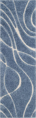 SAFAVIEH Florida Shag Collection Runner Rug by Unknown