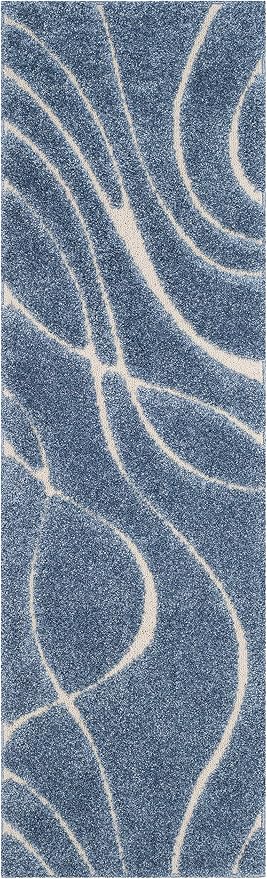 SAFAVIEH Florida Shag Collection Runner Rug by Unknown