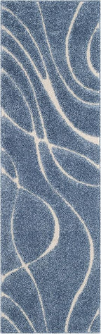 SAFAVIEH Florida Shag Collection Runner Rug - Image 3