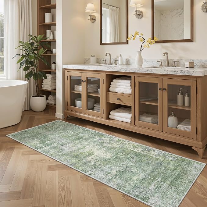 Soalmost Runner Rug 2x6 Washable Non-Slip Kitchen Runner Rugs - Image 4
