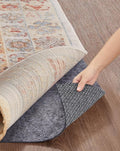 Veken Non Slip Cushioned Rug Pad Gripper 7x10 Ft, Felt and Silicone Backing by Veken