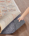 Veken Non Slip Cushioned Rug Pad Gripper 2 x 4 Ft, Felt and Silicone Backing by Veken