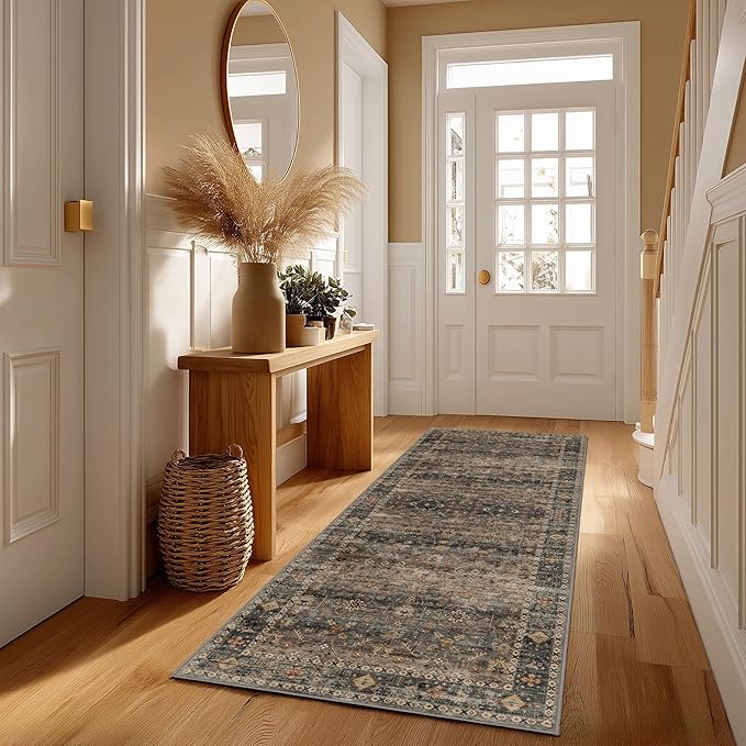 Ruaruarug Washable Area Rug Runner 2×6 by Ruaruarug