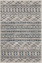 KUTA 3x5 Rugs for Entryway Boho Area Rug for Living Room, Moroccan Brown Black - Image 8