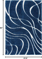 SAFAVIEH Florida Shag Collection Accent Rug - Image 2