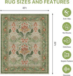 48"x60" Office Chair Mat for Hardwood Tile Floor, Under Desk Carpet Protector - Image 9