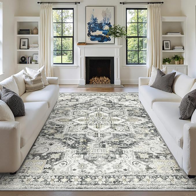 zesthome 8x10 Area Rugs-Washable Rug by Zesthome