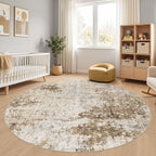 8ft Round Area Rug Living Room Rugs - Image 9