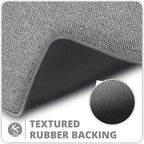 Bosap Bath Mat, Ultra Thin Bathroom Runner Rugs, Large Bath Mats - Image 4