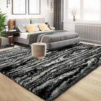 Tepook Fluffy Large Rugs for Living Room, 8x10 Area Rugs for Bedroom, Modern - Image 3