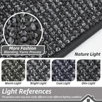 BEQHAUSE Dirt Trapper Door Mat 48" x 72", Non-Slip Washable Doormats Entrance - Image 5