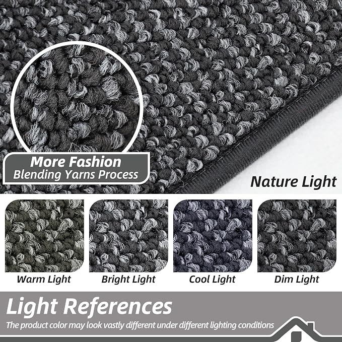BEQHAUSE Kitchen Runner Rugs 24"x60", Non-Slip Kitchen Mats - Image 5