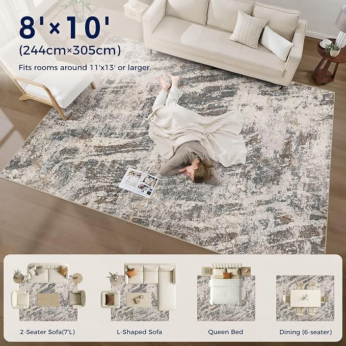 DMOYEST Area Rug Living Room Rugs - Image 5