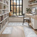 Washable Kitchen Rugs Sets of 3 Piece, Hallway Runner Rug Non-Slip - Image 3
