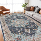 TOPRUUG Washable Oriental Area Rug by TOPRUUG