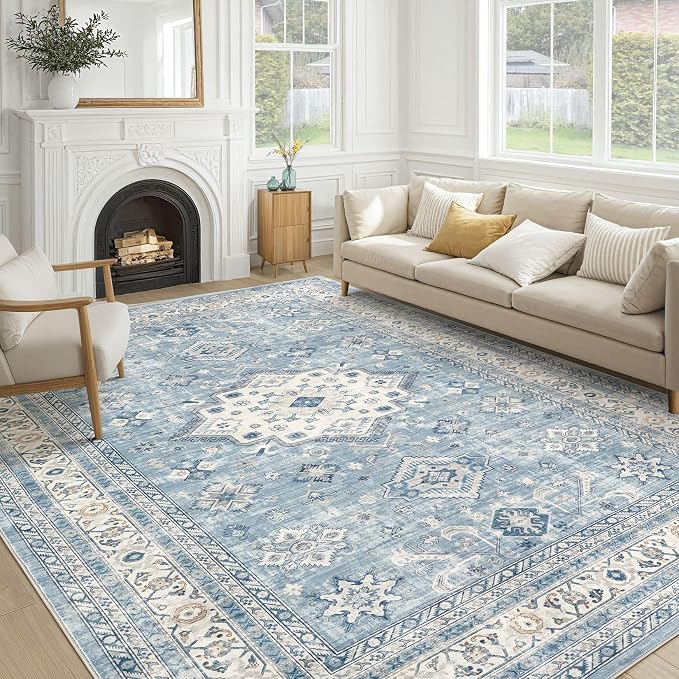 Vintage Living Room Area Rug 8x10 by COTILED