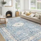 Vintage Living Room Area Rug 8x10 by COTILED